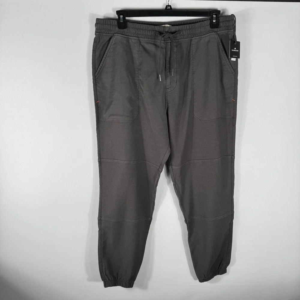 The Normal Brand Comfort Terry Everyday Jogger Steel Grey F1BCTEVJ Mens XL NEW